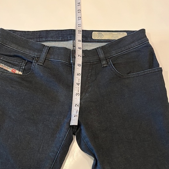 Diesel Industry Grupee Super Slim Skinny Low Waist Size 27 - Picture 5 of 16